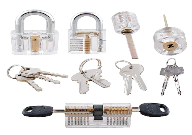 Transparent Locks A Tool for Locksmith Training Principles and Techniques
